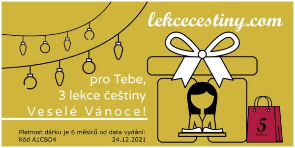 Vánoční balíček - 5 lekcí